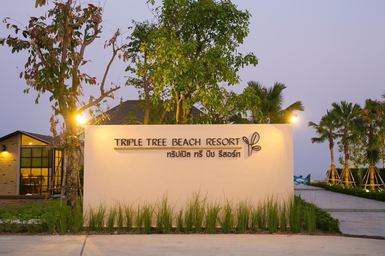 Triple Tree Beach Resort Cha-Am Bagian luar foto